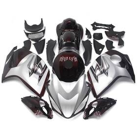 Protek Gsxr1300-08-24 #49pkyimocnf99 Abs Fairings Kit For Suzuki Hayabusa Gsxr1300 2008 - 2025 Body Frame Red Silver