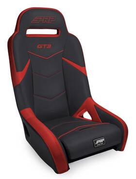 A7301-porxp-204 Prp Seats For Polaris Rzr Pro Xp/pro R/turbo R Gt3 Suspension Seat- Black/red