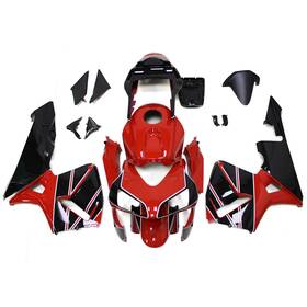 Fwf52003-46 Qing #65caiqt Abs Red Black Fairing Kit For Honda 2003 2004 Cbr600rr F5 03 04 Body