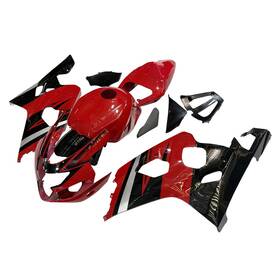 Fwk4-85 Qing #qt Red Black Fairing Kit For Suzuki 2004 2005 Gsxr600 750 04 05 Abs Body