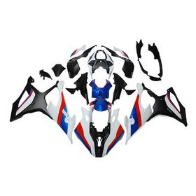 Fws1000rr2019-006 Qing #65caiqt Abs Plastics White Blue Red Fairings Kit For Bmw S1000rr 2019 2020 2021 Body