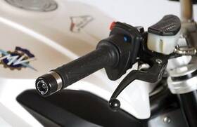 Be0068bk R&g Racing Black Bar End Sliders
