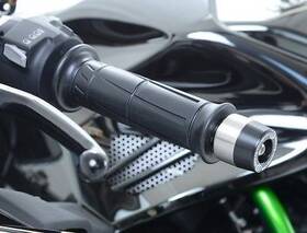 Be0094bk R&g Racing Black Bar End Sliders