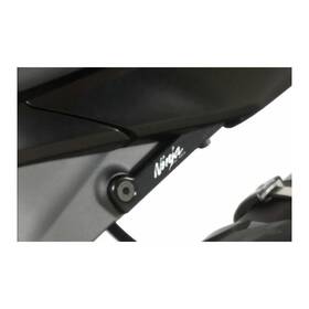 Cl77-blp0001bk R&g Racing Rear Footrest Blanking Plate - Black 1 Piece / Left Side