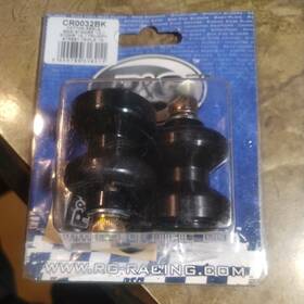 Cr0032bk R&g Racing Black Cotton Reels
