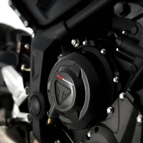 Ecs0164cg-cl77 R&g Racing Engine Case Cover - Carbon Fiber Right Side