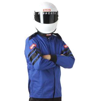 111025rqp Racequip Blue Jacket Single Layer Large
