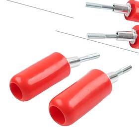Raimukurijinusa 550746923939 Universal Motor Frame Sliders Anti Crash Protector Fit Yamaha Suzuki Red
