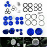 Rc-162-blue Areyourshop Aluminum Blue Frame Hole Plug Cap Cover Set Fit