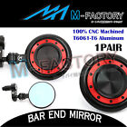 Rmdbemlp30bkxxfzm8us1023 Reactor Cnc Bar End Mirrors For Yamaha X-max 400 2013-2017