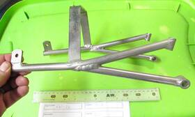 Rk1-24 Rickman Triumph Nos 500 Cc Mark 4 Frame Tail Bracket P/n R101 40 451