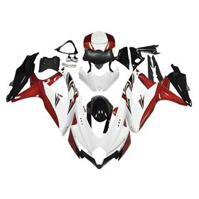 Rosguoyf89 Rosehome Fwk8-89 #rosguoyf89 Red White Fairing Kit For Suzuki Gsxr750 Gsxr600 K8 2008 2009 2010 Abs Bodywork