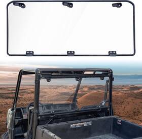 Zp-yj-030511-002 Sautvs Rear Windshield For Ranger 570 Midsize Lightly Waterproof Clear
