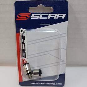 S8002 Scar Fork Air Bleeder Bleed Valves Showa Kayaba Kyb Black Mx Motocross Racing M5