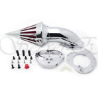 Semt225-005-cd Chrome Air Cleaner Kits Intake For Kawasaki Vulcan 768352342499