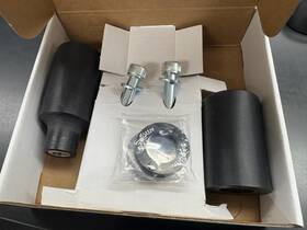 715-4959 Sho Gun 71-3506 New No Cut Blk Frame Sliders 2016-2025 Kawasaki Zx10r