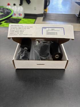 71-13022 Shogun New Frame Sliders No Cut 18-25 Kawasaki Z400 / Ninja 400