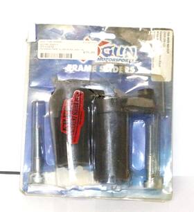 71-1370 Shogun Motorsports Frame Sliders Black For Kawasaki Zx6r 2009-2012 New
