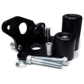 Fj49vxcjme Shogun Motosports Standard Black Frame Sliders Engine Guards Crash Protectors Suzuki Gsxr750 06-07