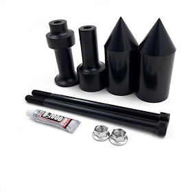 Fm-mt290-041-bk Spike Frame Slider For Kawasaki Z1000 2003-2006 Black Crash Protectors Guard