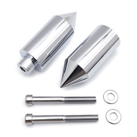 Fm-mt290-039-cd Spike Frame Slider For Suzuki Gsxr 1000 2007-2008 Crash Protector Aluminum Chrom