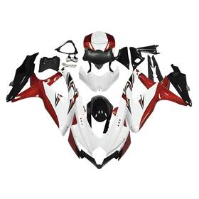 Sspxiyucnf88 Spmoto Fwk8-89 #sspxiyucnf88 Red White Bodywork For Suzuki Gsxr750 Gsxr600 K8 2008 2009 2010 Abs Fairings