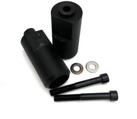 Sportbikelites Cp-mt219-fs001-blk Yamaha Yzf-r1 Frame Slider Crash Protector Kit Ft04-ft06 Black Mt219-fs001