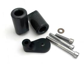 Sportbikelites Cp-mt219-fs004-carbon Suzuki Gsxr 1000 No-cut Frame Slider Crash Protector Kit Ft01-ft02 Carbon Fiber