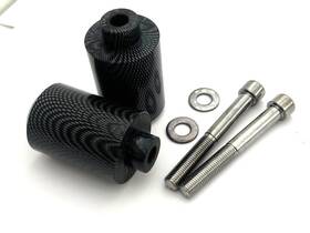 Sportbikelites Cp-mt219-fs011-carbon Yamaha Fz6/600 Frame Slider Crash Protector Kit Ft04-ft08 Carbon Mt219-fs011c