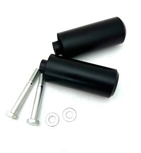 Sportbikelites Cp-mt219-fs017-blk Yamaha Fz6 Frame Slider Crash Protector Kit Ft04-ft08 Black Mt219-fs017