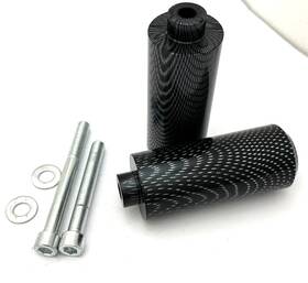 Sportbikelites Cp-mt219-fs017-carbon Yamaha Fz6 Frame Slider Crash Protector Kit Ft04-ft08 Carbon Mt219-fs017c