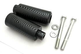 Sportbikelites Cp-mt219-fs018-carbon Honda Cbr 600f4/f4i Frame Slider Crash Protectors Ft96-ft06 Carbon Mt219-fs018c