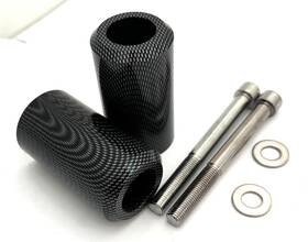 Sportbikelites Cp-mt219-fs021-carbon Honda Cbr 600f2/f3 Frame Slider Crash Protectors Ft91-ft98 Carbon Mt219-fs021c