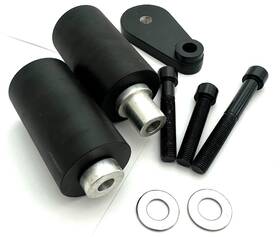 Sportbikelites Cp-mt219-fs023-blk Yamaha Yzf R6 R6s Frame Slider Crash Protector Kit Ft03-ft08 Black Mt219-fs023