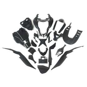 848-s2009-03 Sportfairings Abs Injection Fairing Kit For Ducati 2009-2015 Streetfighter 848 Body Black