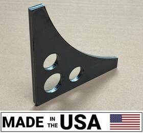 025thick Streetrays Originals Srx Type1 Gusset 3in Sr Steel 3 Inch X 1/4 Universal Weld-on Holes Design Diy Metal Fabrication