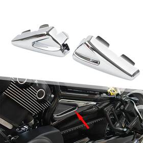 Successsss 550753447916 Chrome Side Frame Tank Covers For Harley V-rod Muscle 09-17 Night Rod 07-11