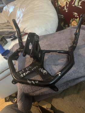40fd0 Suzuki 2001 2002 Gsxr 1000 Upper Fairing Mirror Bracket Oem Straight 01 02 Read