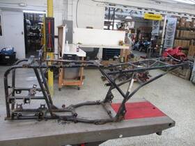 41100-38ff1-019 Suzuki 06 Ltf 400 F Eiger Manual Frame Chassis Bos 2002-2007