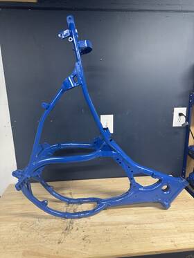 41101-01890-19f Suzuki 1987 Rm 125 H Model Frame