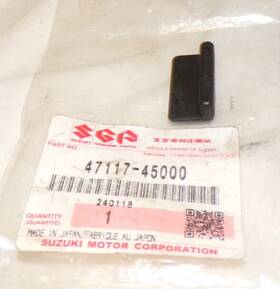 47117-45000 Suzuki 77-81 Gs550 750 Frame Panel Cover Cushion Rubber Nos