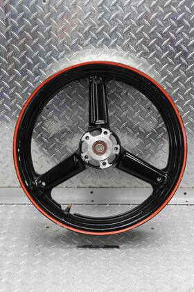 J17xmt3.50 Suzuki 7811685 1999 Sv650 Rear Wheel Rim J17xmt3.50 Suzuki 7811685 1999 Sv650 Rear Wheel Rim