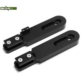 Str-kaw-sae-004-bla-bk-0620 Tarazon Aluminum Swing Arm Extensions For Kawasaki Zx10r Ninja Zx1000 2011-2023