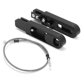 Zh-str-000010-bla-hy-0622 Tarazon 6 Inch -9 Swing Arm Swingarm Extension Brake Line Kit For Kawasaki Z1000 Z 1000 2007