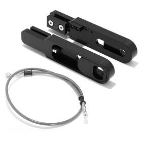 Zh-str-000019-bla-bkes-0622 Tarazon Aluminum Swing Arm Extension And Brake Line For Kawasaki Zx10r Ninja 11-23 22 21