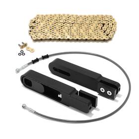 Zh-str-000040-bla-efb02-0909 Tarazon For Duke 390 15-22 Swing Arm Swingarm Extension Chain Line 200 20 21 22