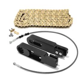 Zh-str-000043-bla-bkes-0909 Tarazon For Suzuki Gsx1300r Hayabusa 2008-2024 23 22 Swingarm Extension Chain Brake Line