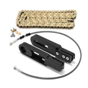 Zh-str-000049-bla-hy-0909 Tarazon Swingarm Extension Chain Brake Line For Yamaha Fz-09 14 15 16 17 Mt09 14-20 19