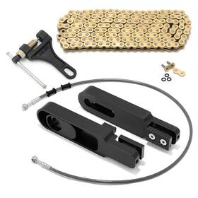 Zh-str-000053-bla-hy-0909 Tarazon Ninja Zx-6r Zx6r 07 08 Swingarm Extension Line Chain Remover For Kawasaki