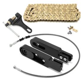 Zh-str-000058-bla-bkes-0909 Tarazon 12-23 Zx14r Swing Arm Swingarm Extension Line Chain Remover For Kawasaki Zx-14r
